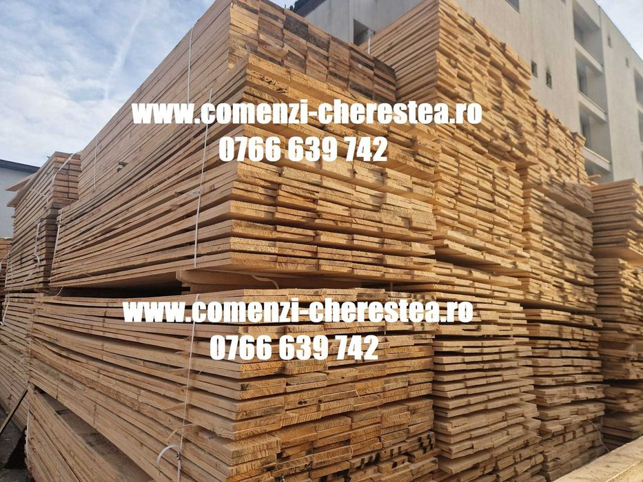 Livram la tine acasa cherestea rasinoase, scandura, grinzi/dulapi lemn