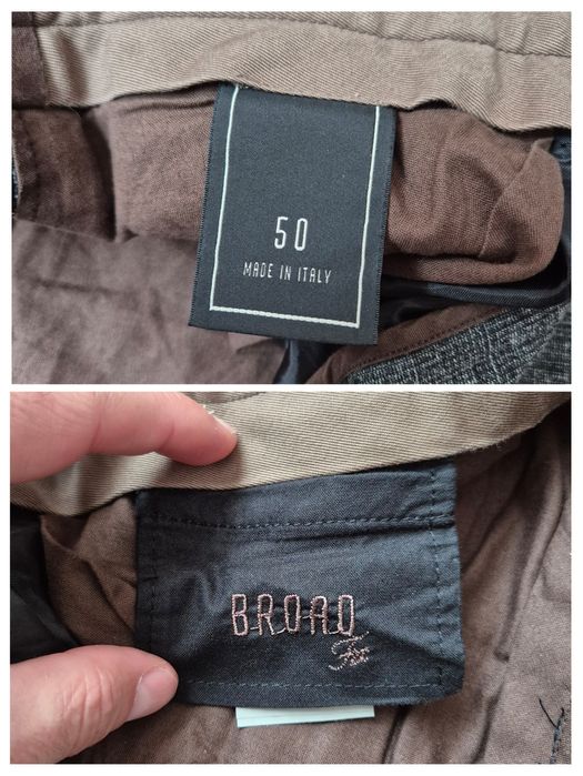 Pantaloni lux Briglia 1949, Techno Jersey, Broad Fit, Bărbați - 50 W36