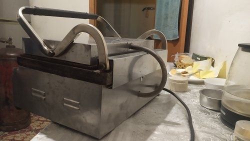 Прижимной контактный гриль