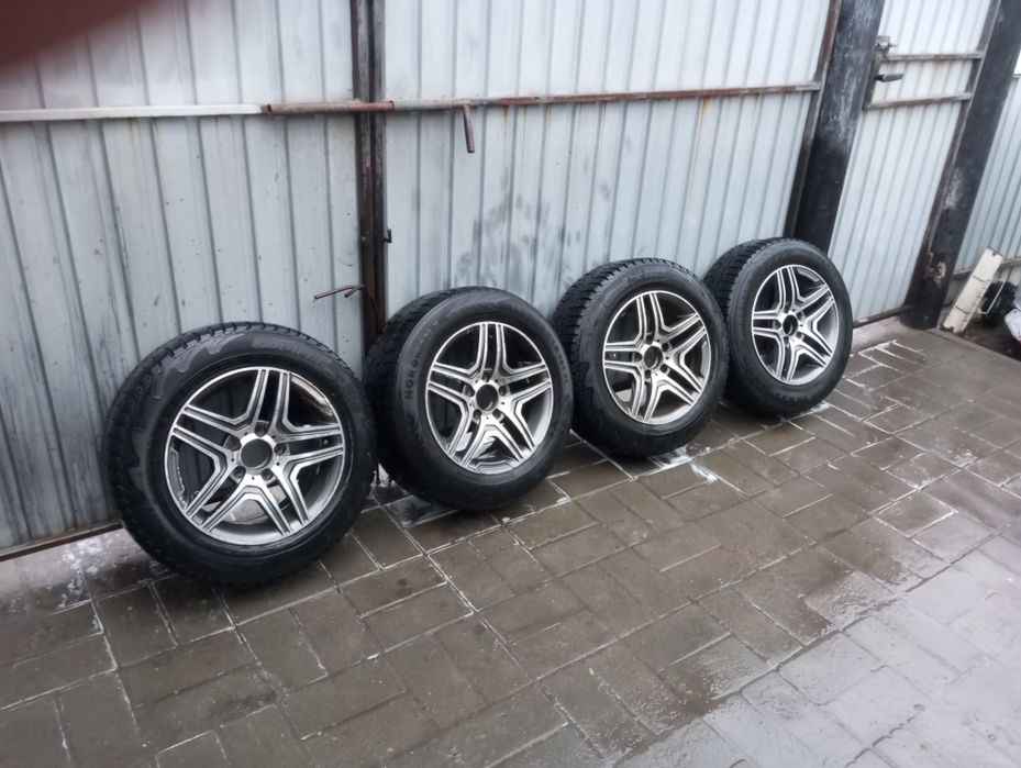 Диски мерседес с резиной
