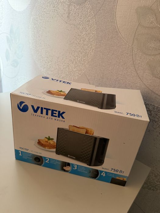 Тостер Vitek сатылады 6000 тенге