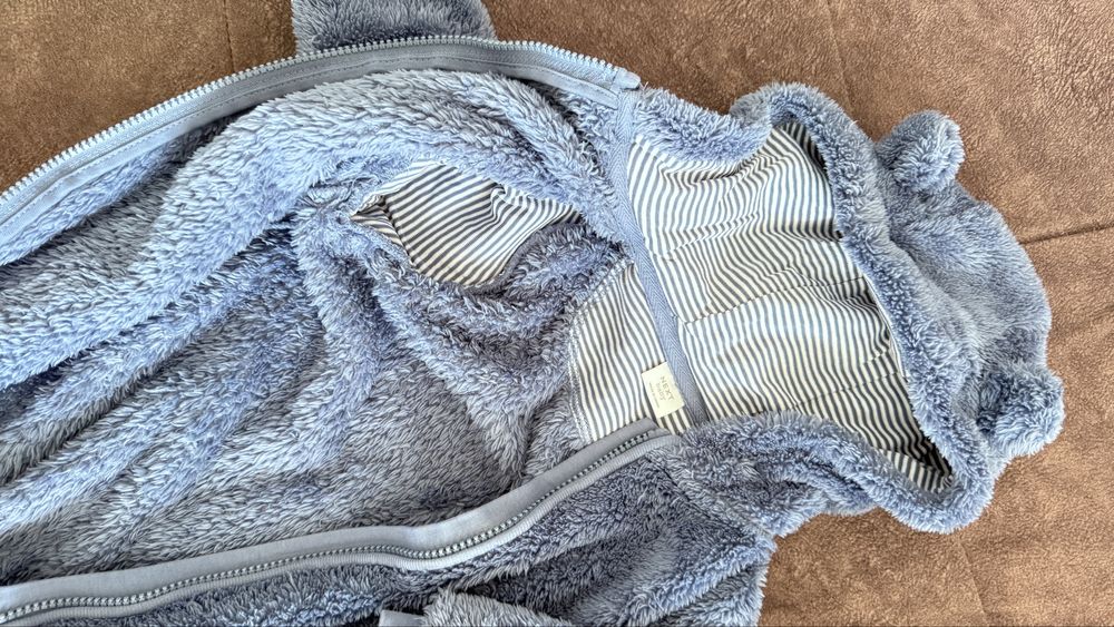 Весенний плюшевый комбинезон