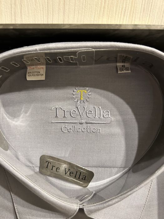 Мужская рубашка серая