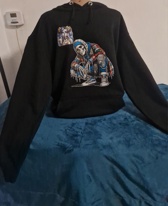 Hanorac cu imprimeu / Noi / Unisex / L