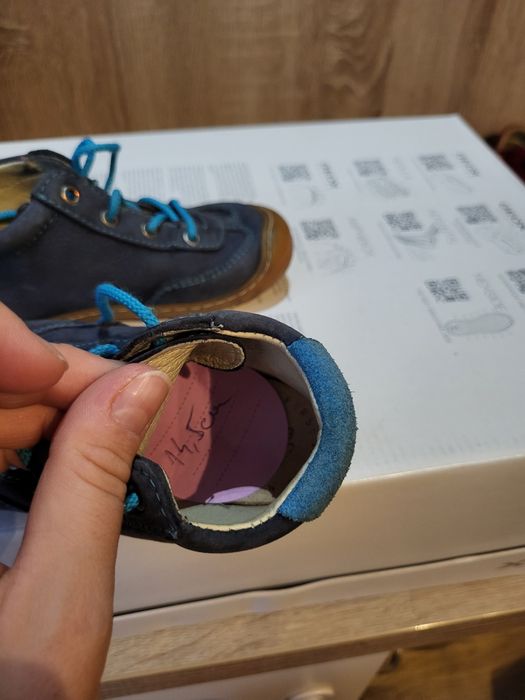 Adidasi inalti Pepino by Ricosta, piele, stare foarte buna, nr 22