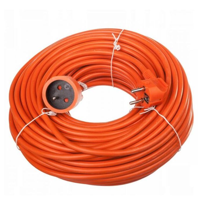 Cablu prelungitor de gradina, 3 fire 50 metri, Kraft