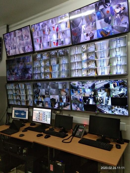 Установка камер видеонаблюдения