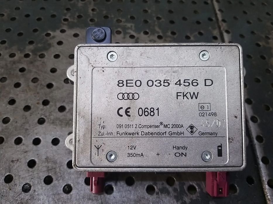 Modul amplificator antena audi a4 b7 8e 8e0035456d 8e9035223d