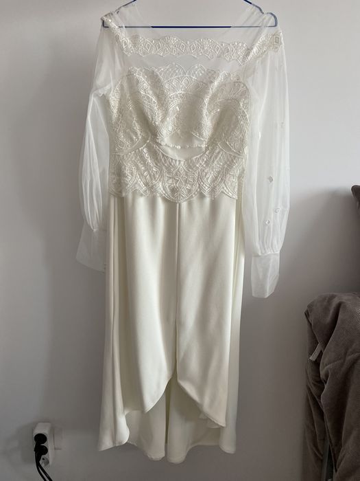 Vând rochie de mireasă design Haute Couture made by Ștefania Caragea