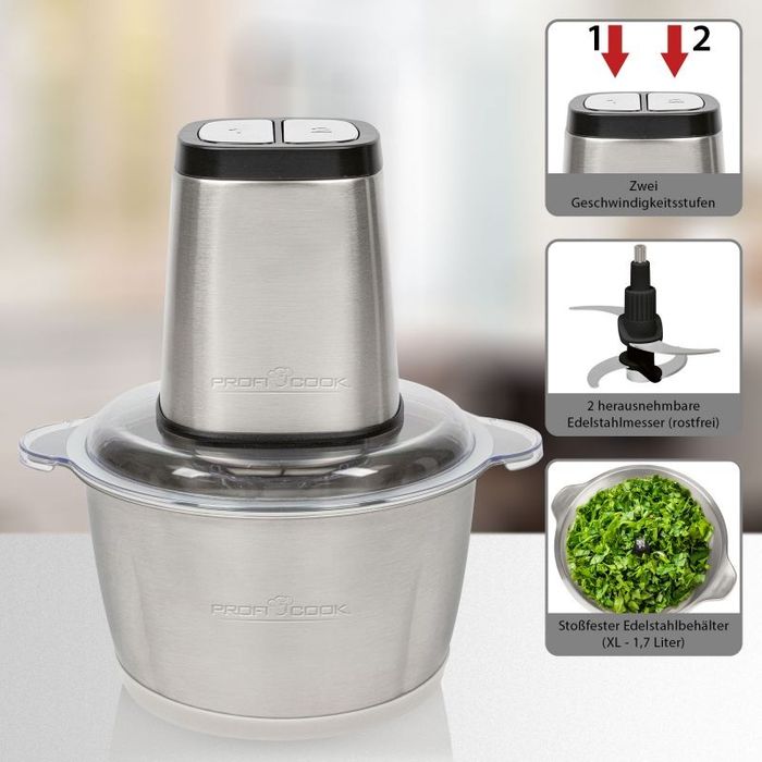 Нов мини чопър 1,7 л Proficook PC-MZ 1227