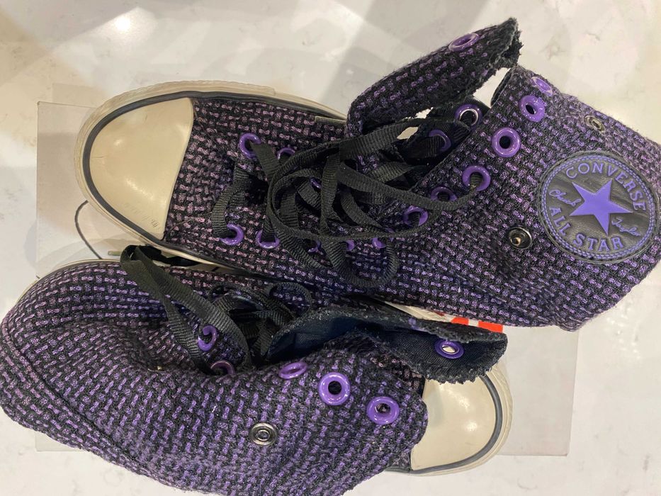 Лилави кецове Converse Chuck Taylor All Star Fold-Down (Двоен език), размер 37.5