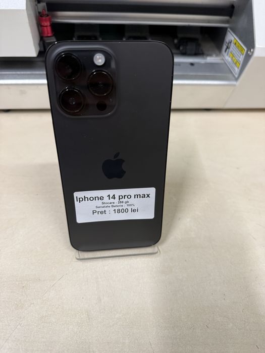 Iphone 14 pro max / 256 gb / 100% baterie / garantie