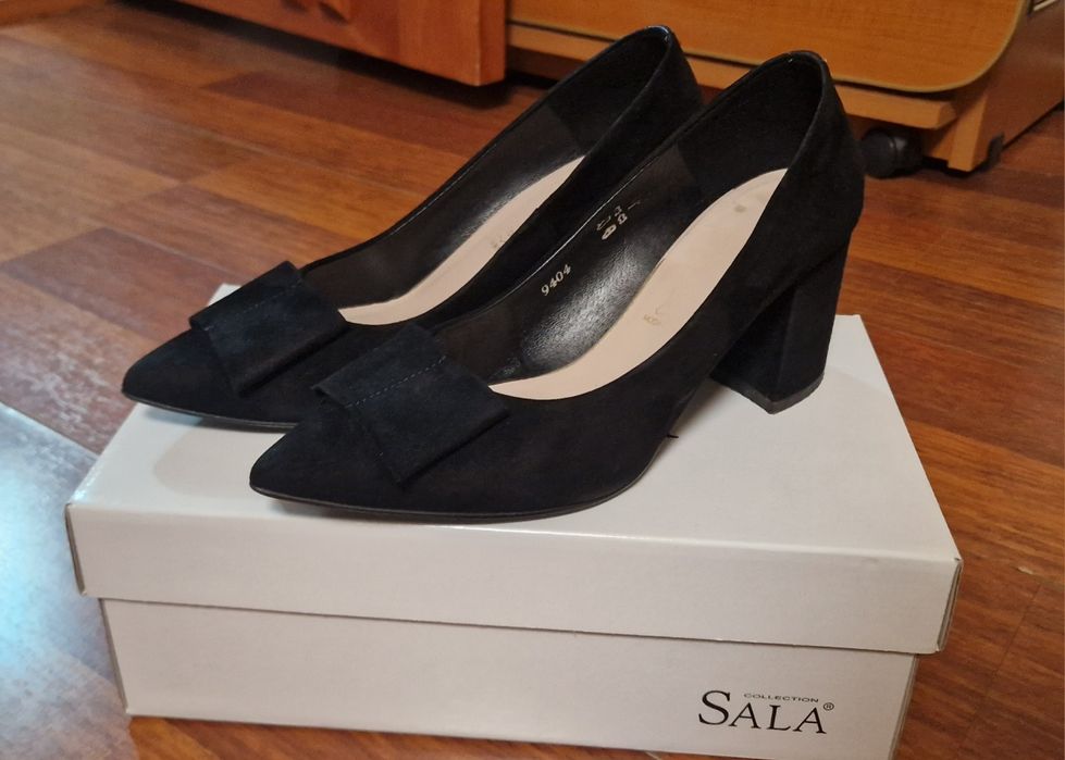 Pantofi piele întoarsă, 37