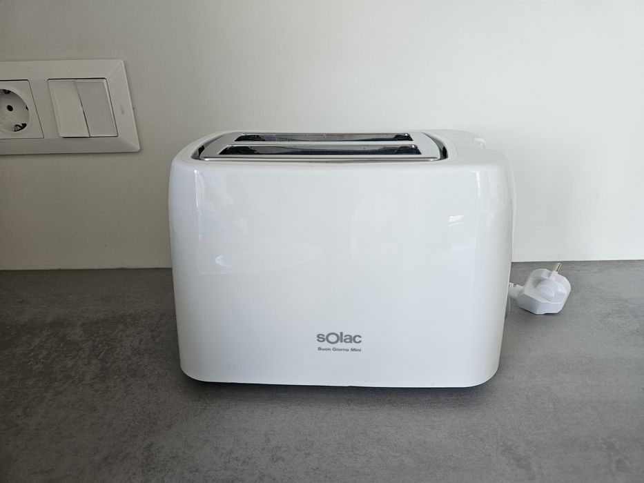 Тостер SOLAC BUON GIORNO MINI TC5420, 750 W, бял