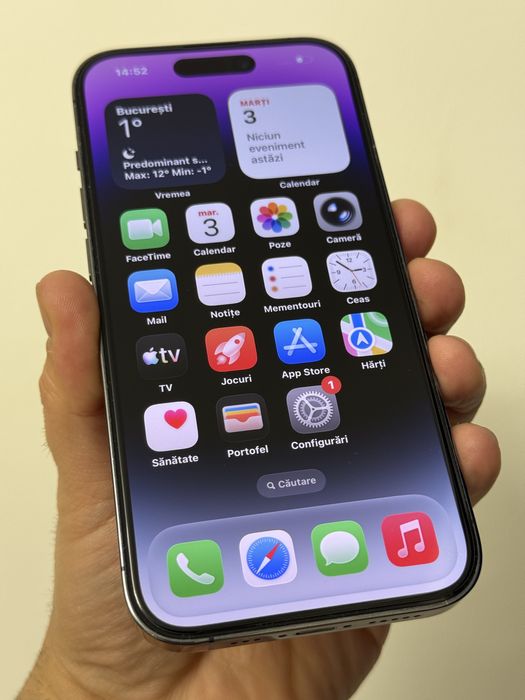 iPhone 14 Pro 128GB 5G Space Grey Neverlocked Excelent Battery 100%