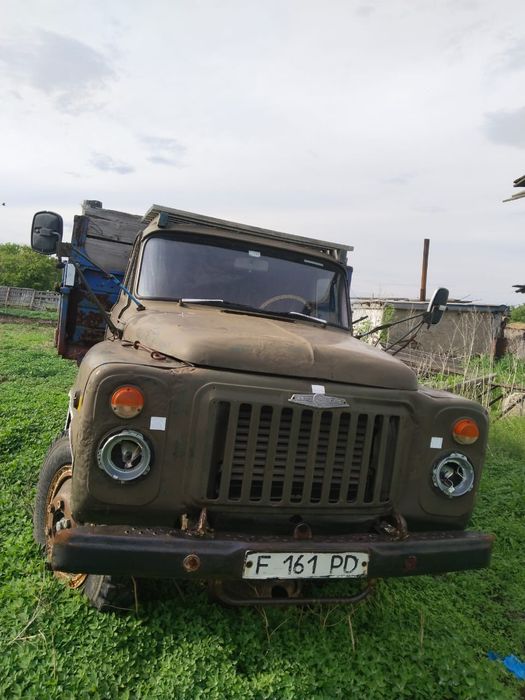 Газ 53 самосвал, на ходу, с рамой в придачу