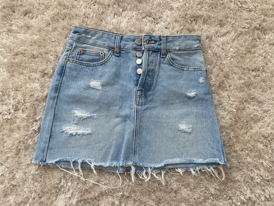 Дамска дънкена пола