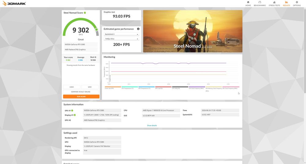 Sistem Complet Ryzen 7 9800X3D / RTX 5080 + Monitor OLED PG32UCDP