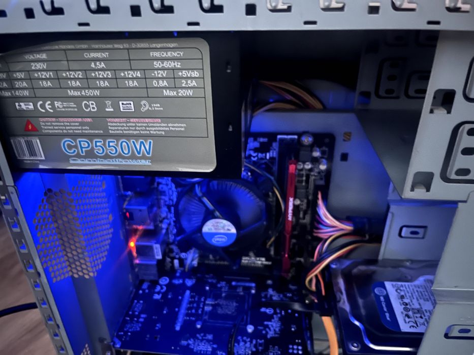 PC Intel Core i7-4770 3.4Ghz 8GB ram 250GB HDD Geforce GTX 1050 Ti 4GB DDR5