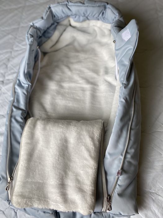 Конверт теплый на выписку