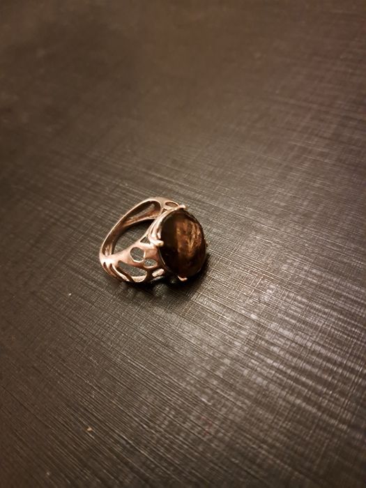 Сребърен дамски пръстен