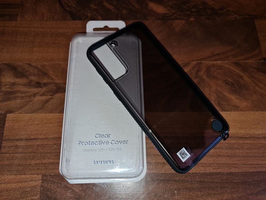Husa hibrid originala Samsung Clear Protective Cover S21+ S21 Plus 5G