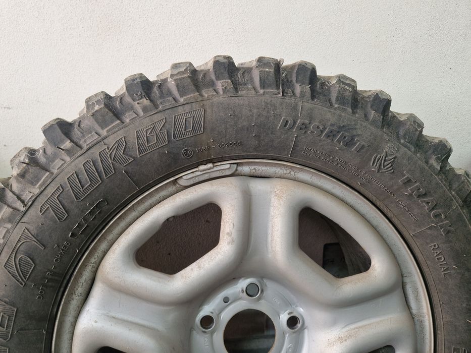 Anvelope + Jante otel Offroad Insa Turbo Dakar 215/65/16 M+S