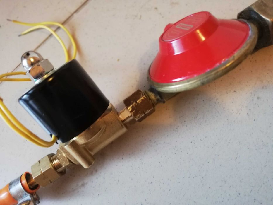 Electrovalva rulota 12V gaz NC caravana camping