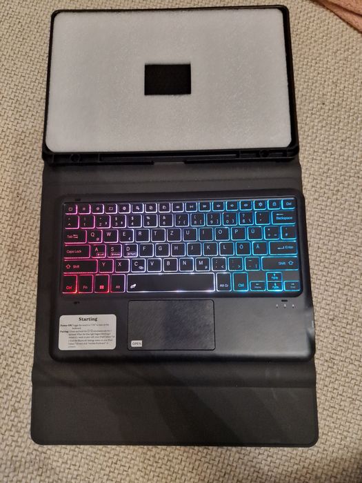 Husa + tastatura bluetooth Samsung Galaxy Tab S9+/S9+ FE - Brasov