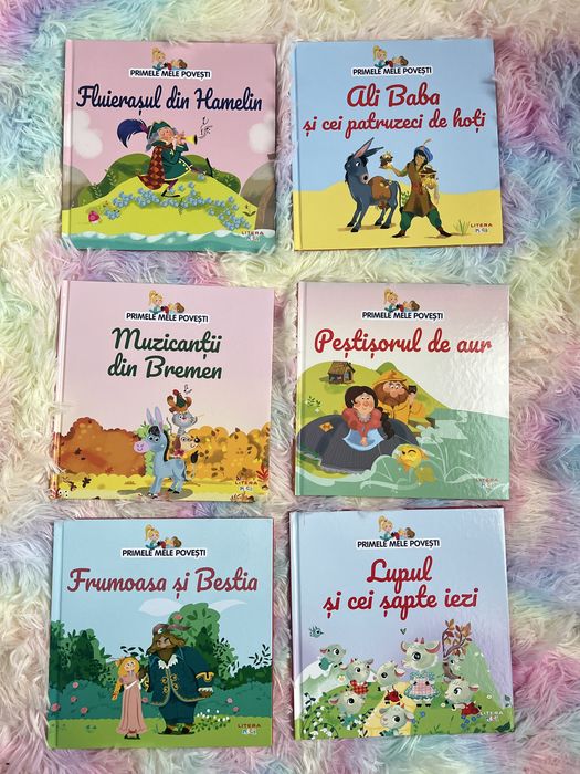 Povesti pentru copii ( lot de 6 carti) transport gratuit