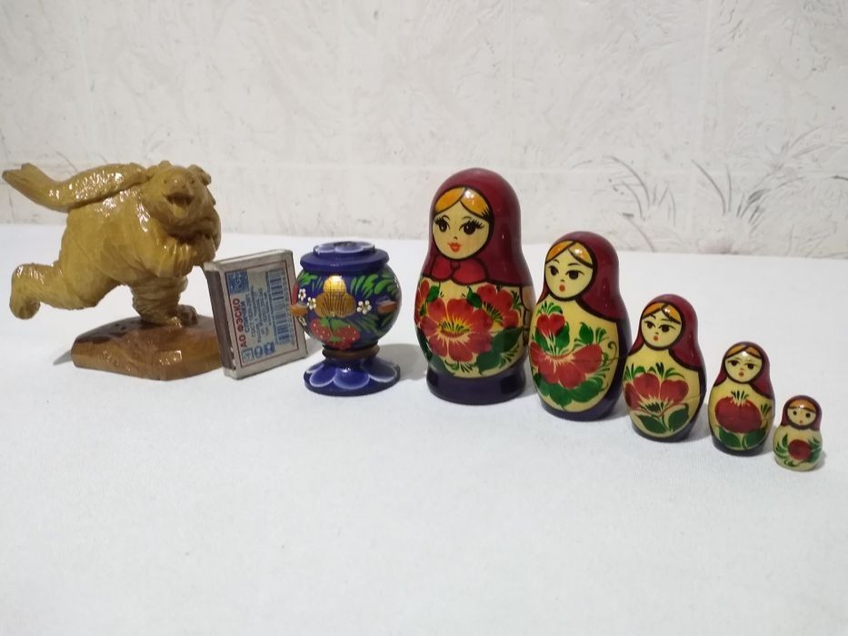 Матрёшка Медведь сувениры