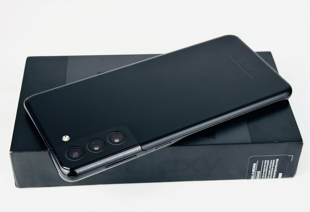 Samsung Galaxy S21 Plus 5G 128GB 8RAM Black Отличен! Гаранция!