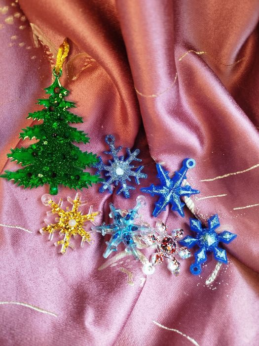 Ёлочные игрушки ручной работы