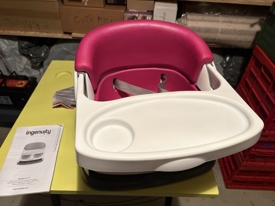 INGENUITY - scaunel de masa 2 in 1 pentru bebelusi
