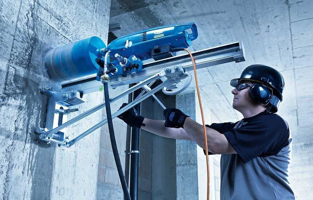 Услуги бурение сверление Алмазной коронкой