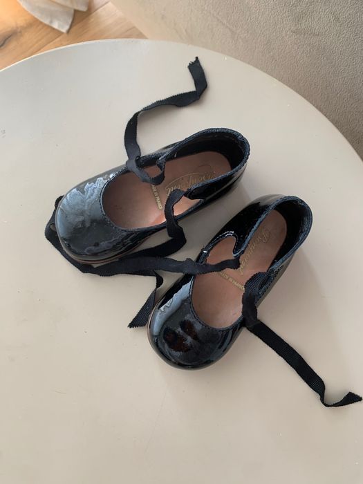 Pantofi/ balerini piele fete Bonpoint marime 21
