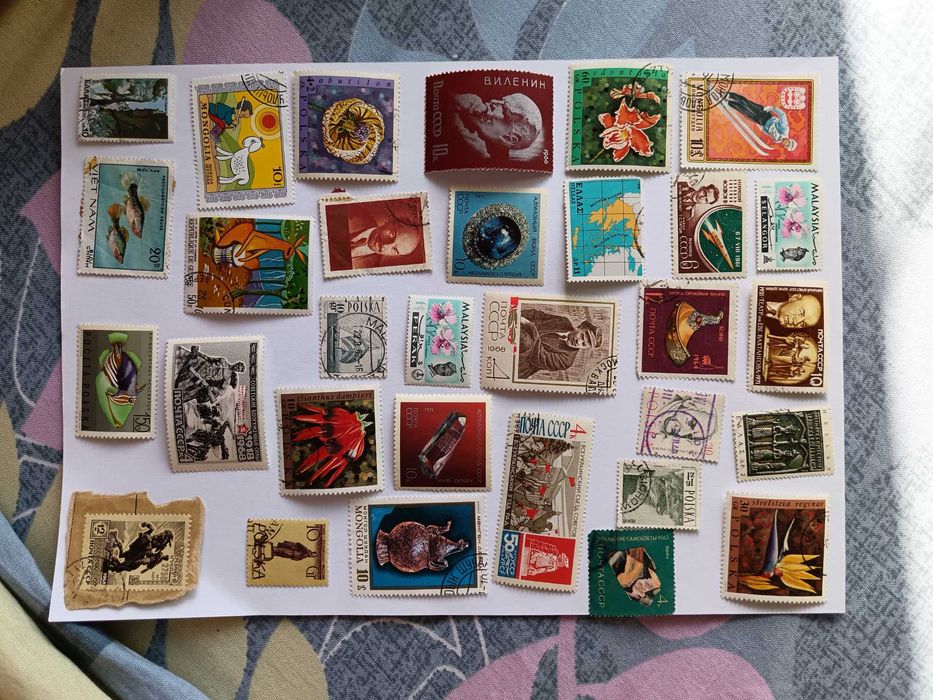 Марки новые почтовые