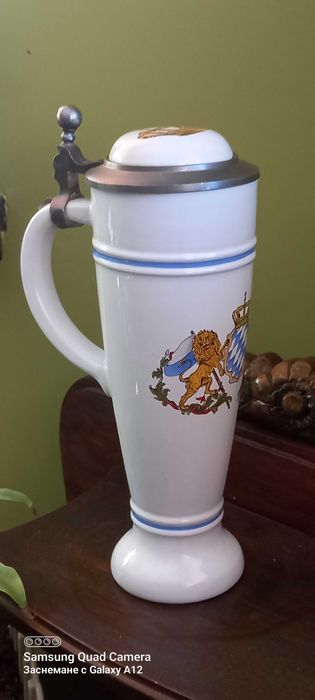 Немска  халба за бира-Gerz-WEST GERMANY