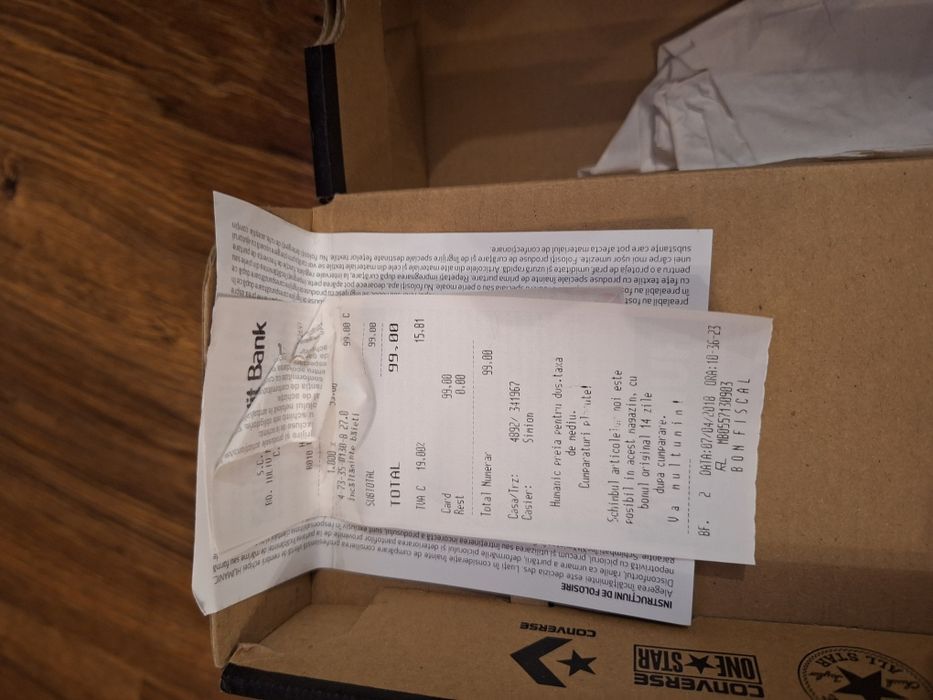 Tenisi Converse baieti marime 27