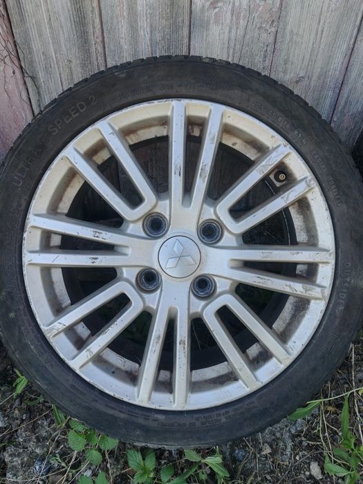 Jante auto aliaj Mitsubishi+1 roata rezervă mercedes