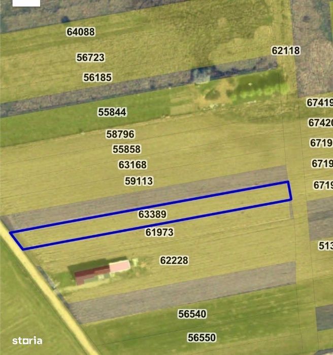 Teren intravilan – Oșorhei | 2878mp