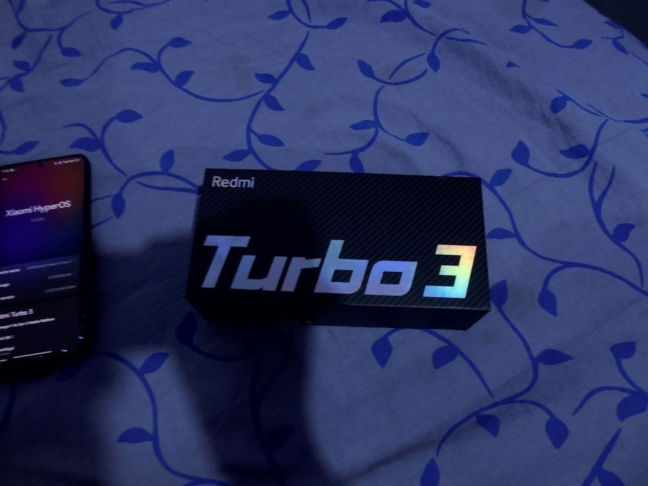 Redmi turbo 3 12/256