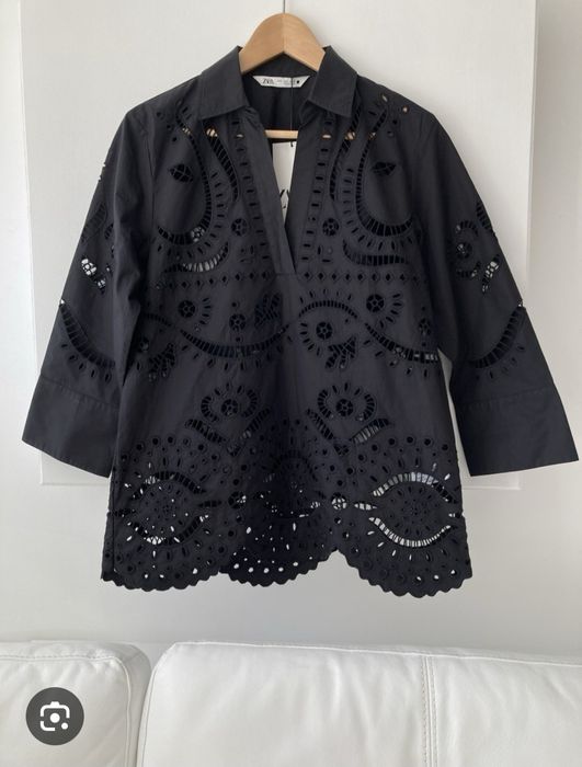 ZARA Lace Collection официална риза XS