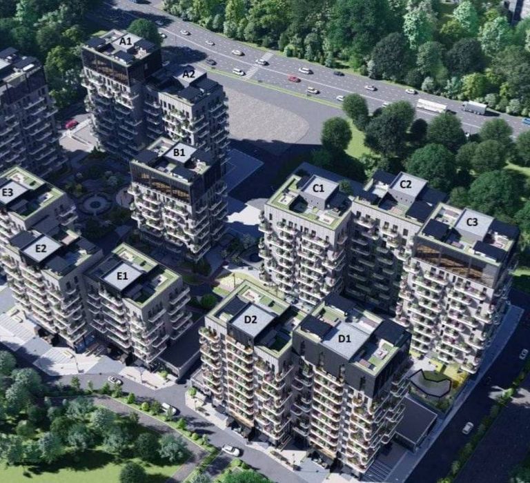 Квартира бизнес класса в ЖК Парквуд(Parkwood) евродвушка.