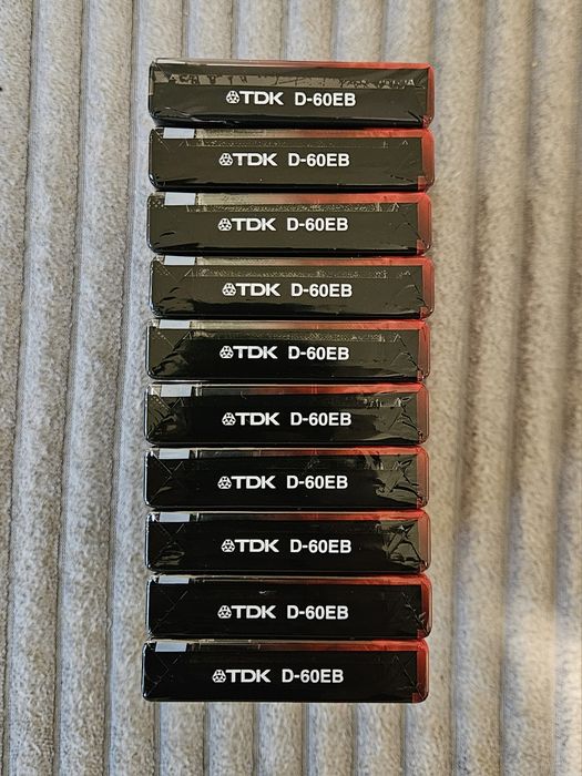 Pack 10 Casete Audio TDK  D60