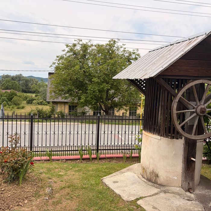 Casa cu anexe, curte, gradina, livada, padure