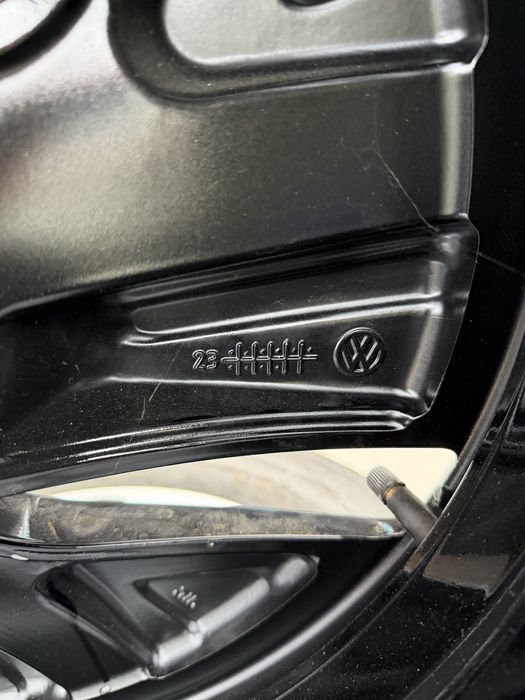 Jante 19 Anvelope Roti Originale VW Tiguan III Anvelope 255/45 R19 100T Allsezon Continental Nou 0km