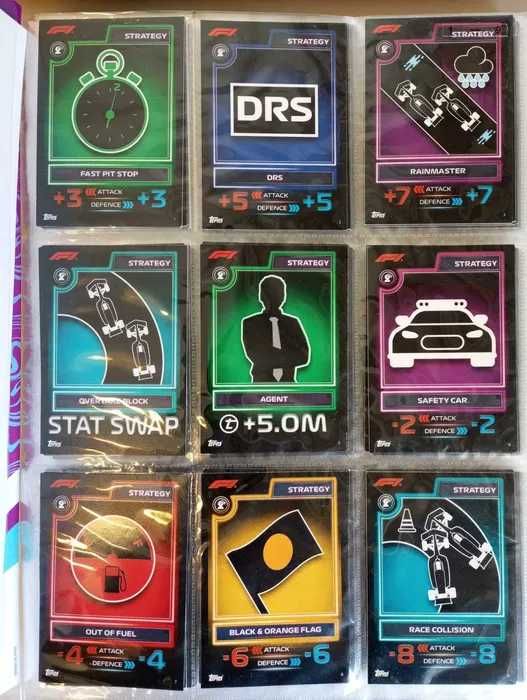 Карти Topps Turbo Attax Formula 1 F1 2023 SET - последен комплект