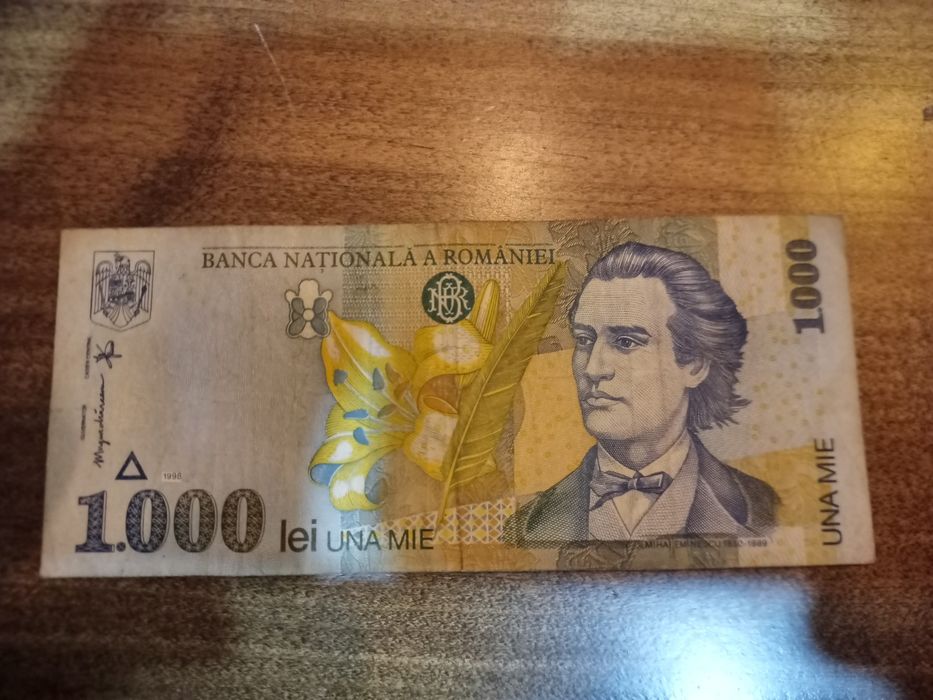 bancnote vechi de 1000 lei