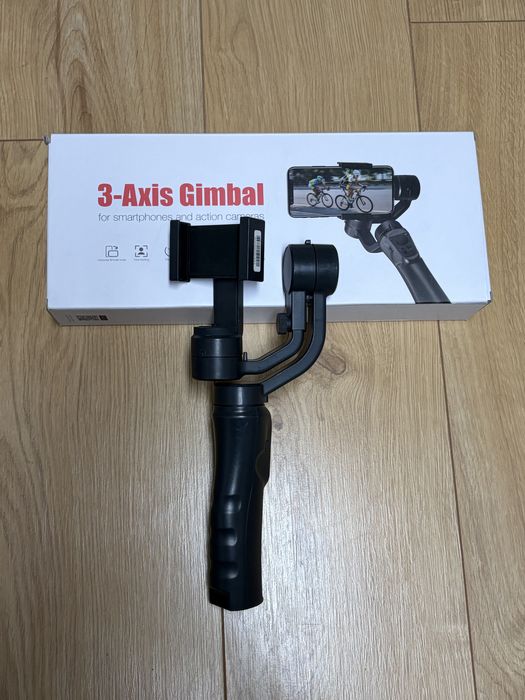 Gimbal Stabilizator 3 Axe pentru Telefon / Action Cam – Funcționează Perfect/stare foarte buna